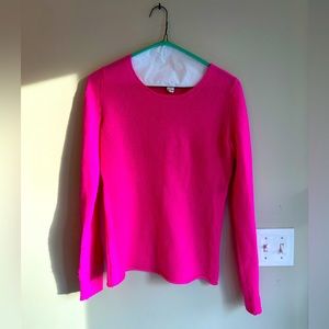 Hot Pink Cashmere Diane Von Furstenberg Sweater